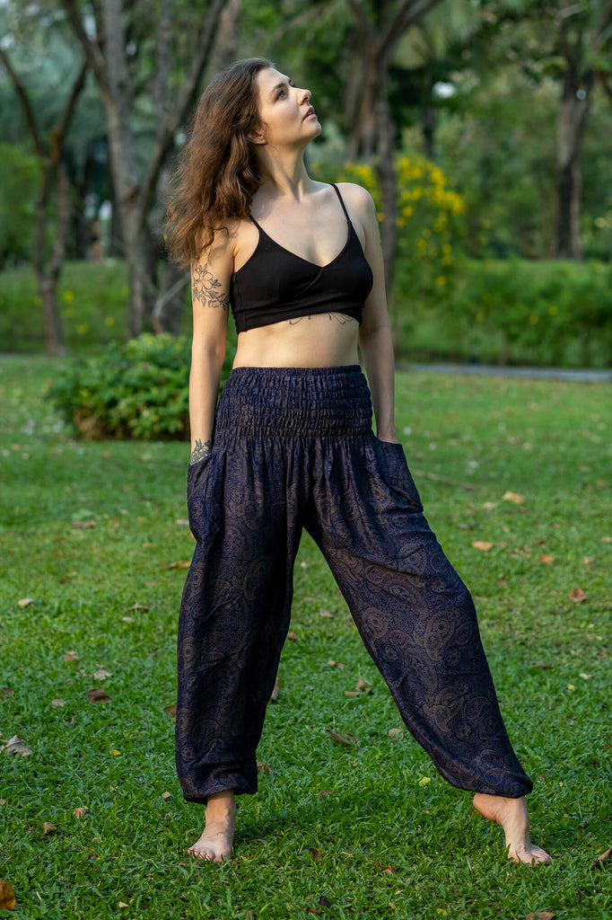 Calça Flow Azul Marinho