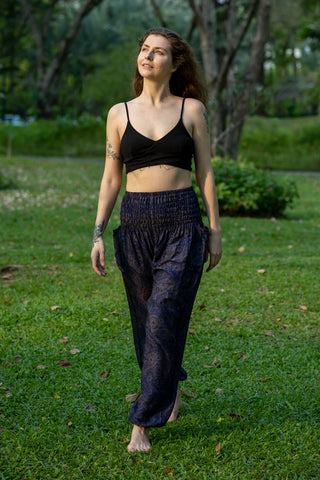 Calça Flow Azul Marinho