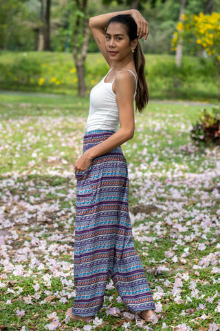 Calça Raízes Turquesa