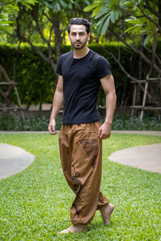 Calça Tribal Bege
