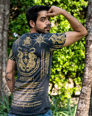 Camiseta Tigres Gêmeos Preta