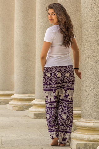 Calça Boa Sorte Roxa_