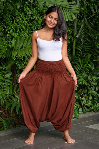 Calça Clássica Marrom_