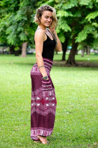 Calça Conforto Bordô_