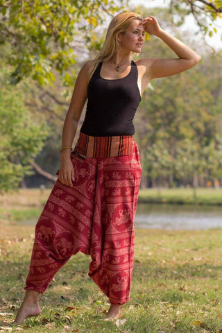 Calça Mata Vermelha_Calça Etnica