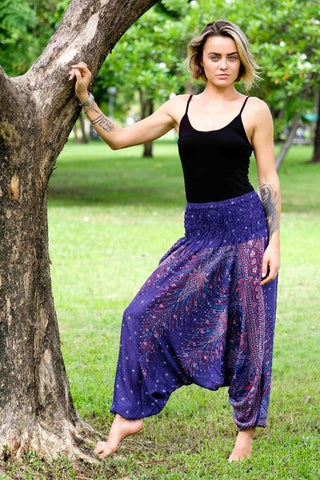 Calça Pavão Azul Marinho_