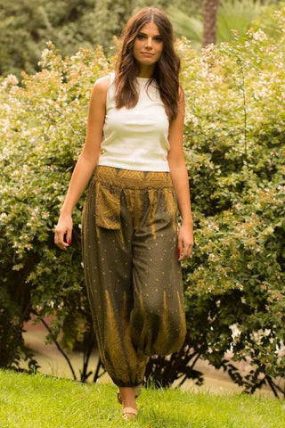 Calça Pena Verde Oliva_