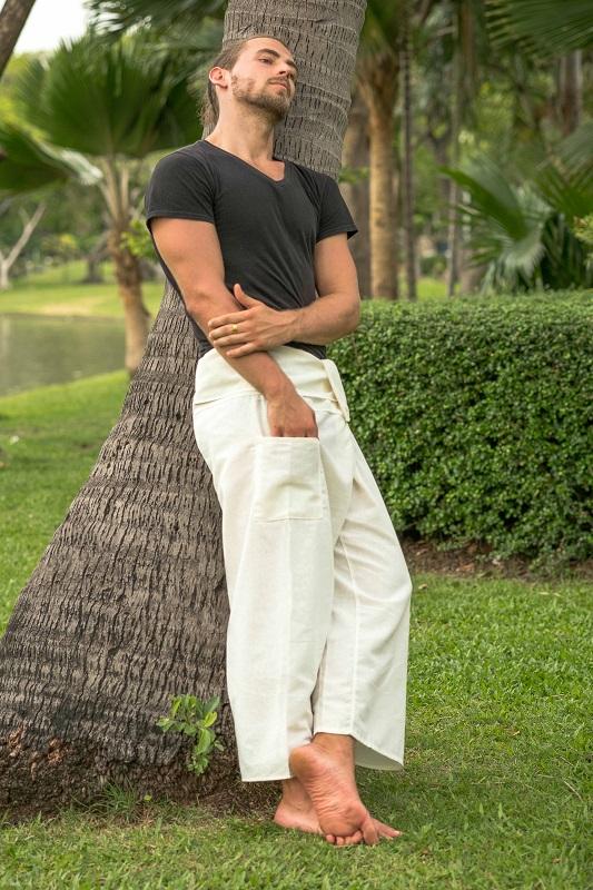 Calça 2025 masculina pantalona