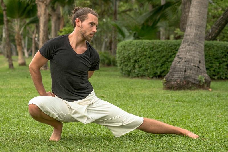 Calça estilo pescador masculina 2025