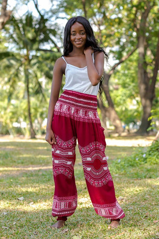 Calça Conforto Vermelha_