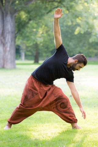 Calça Tribal Laranja_