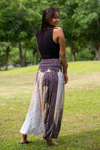 Calça Pavão Branca