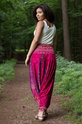 Calça Pavão Vermelha_