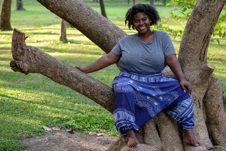 Calça thai sales plus size