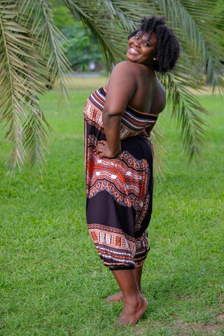 Calça Thai Preta Plus Size_